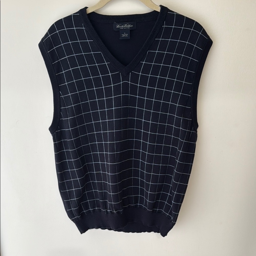 Brooks Brothers Men’s Pima Cotton Vest Size M